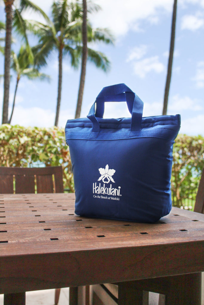 Halekulani Blue Cooler Bag